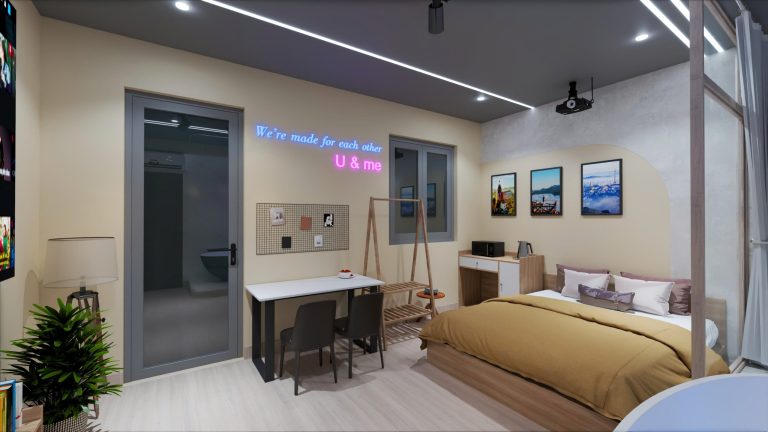 Homestay Không Lễ Tân, Phòng Phong Cách Đà Lạt Ngay Tại Cần Thơ