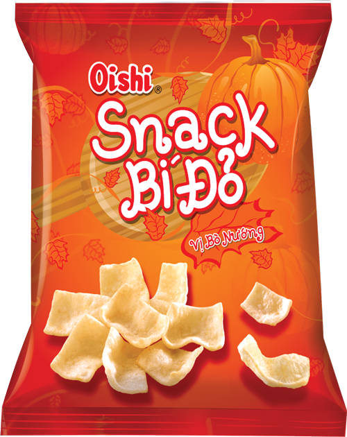 Oishi snack bí đỏ 34g